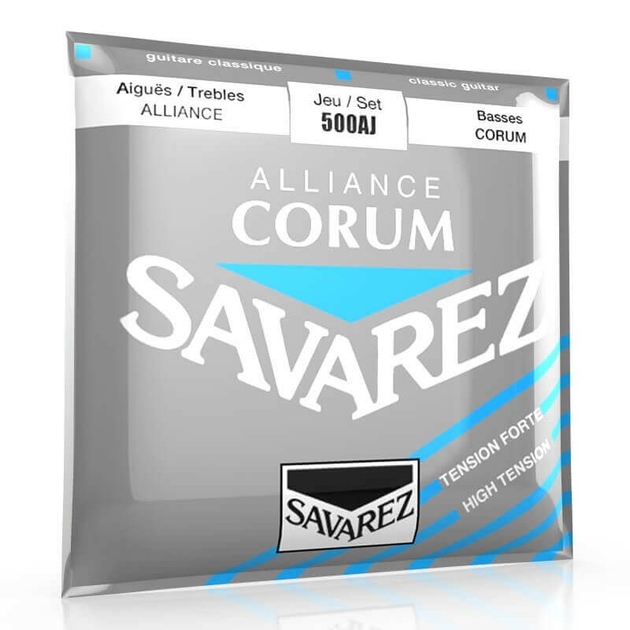 CORDES GUITARE SAVAREZ ALLIANCE CORUM 500R et 500AR Guitares